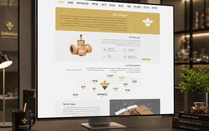 Goudakhtar Bilingual Website