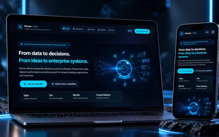 Notran Corporate Website
